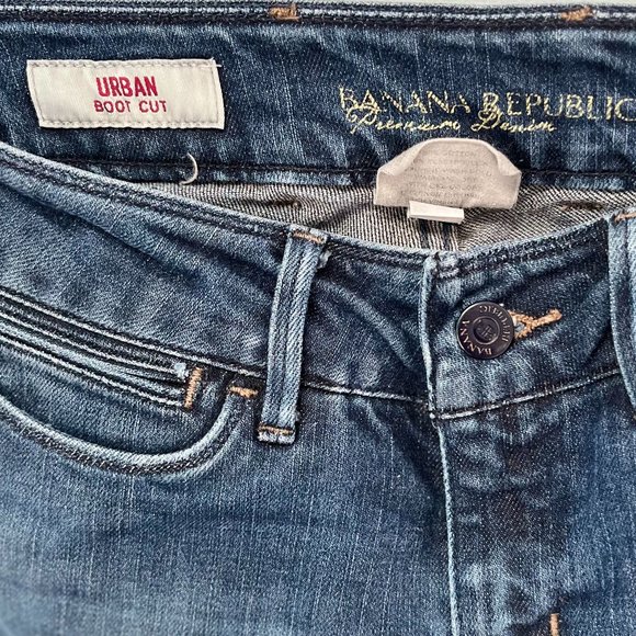 Banana Republic Premium Denim Urban Bootcut Size 6 - Picture 4 of 6